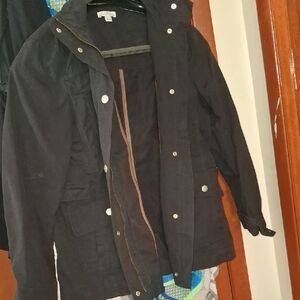 L.L. Bean Signature Bomber Jacket - Dark Gray